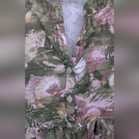 Columbia Cotton Multi Color Dress With Pockets Size Medium - Picture 3 of 7